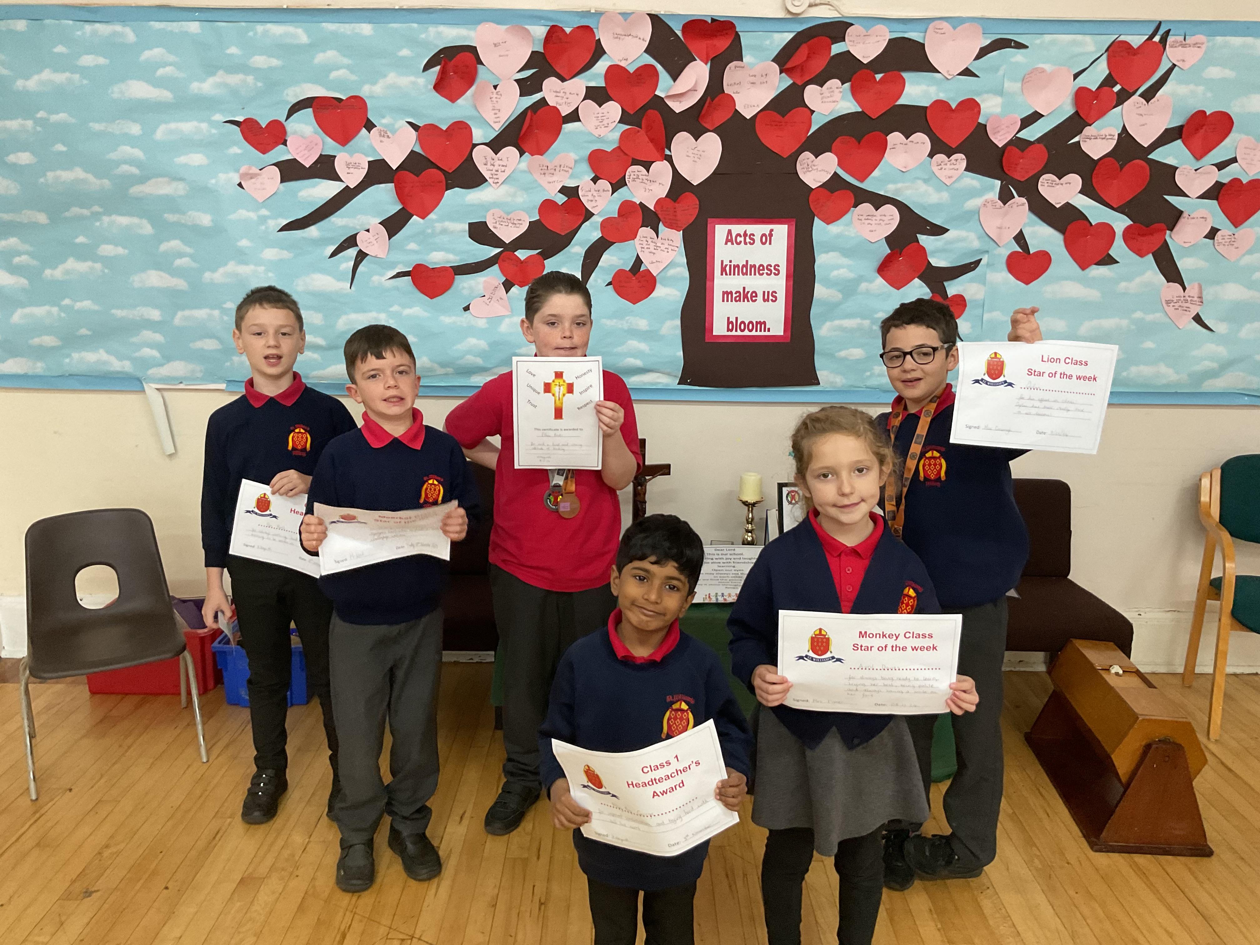Certificate Winners 8th November 2024.
